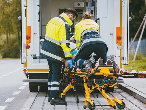 Brancard d'Ambulance Professionnel – Transport Funéraire / Professional Ambulance Stretcher