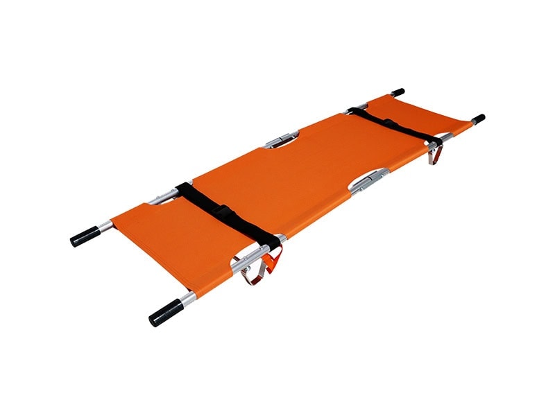 Brancard Pliant Léger – Évacuation Mortuaire / Lightweight Folding Stretcher